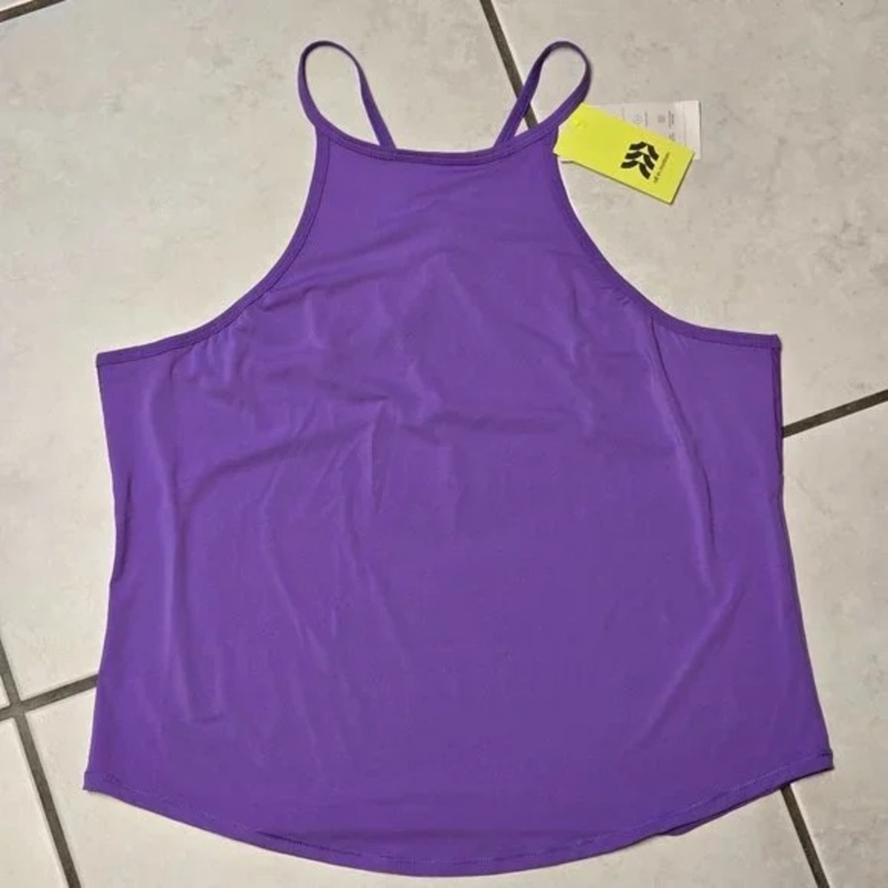 All in Motion Womens Sprint Free High Neck
Athletic Tank Top, Purple